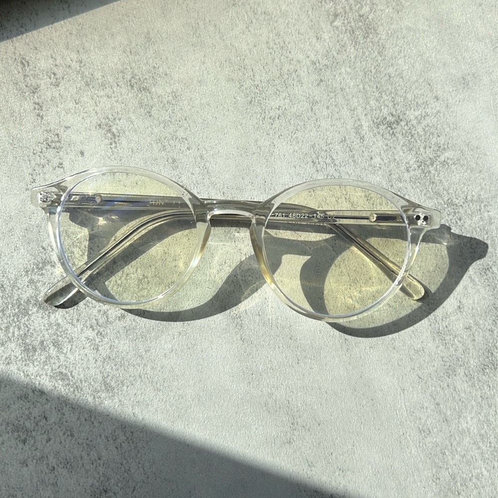 Round Blue light glasses